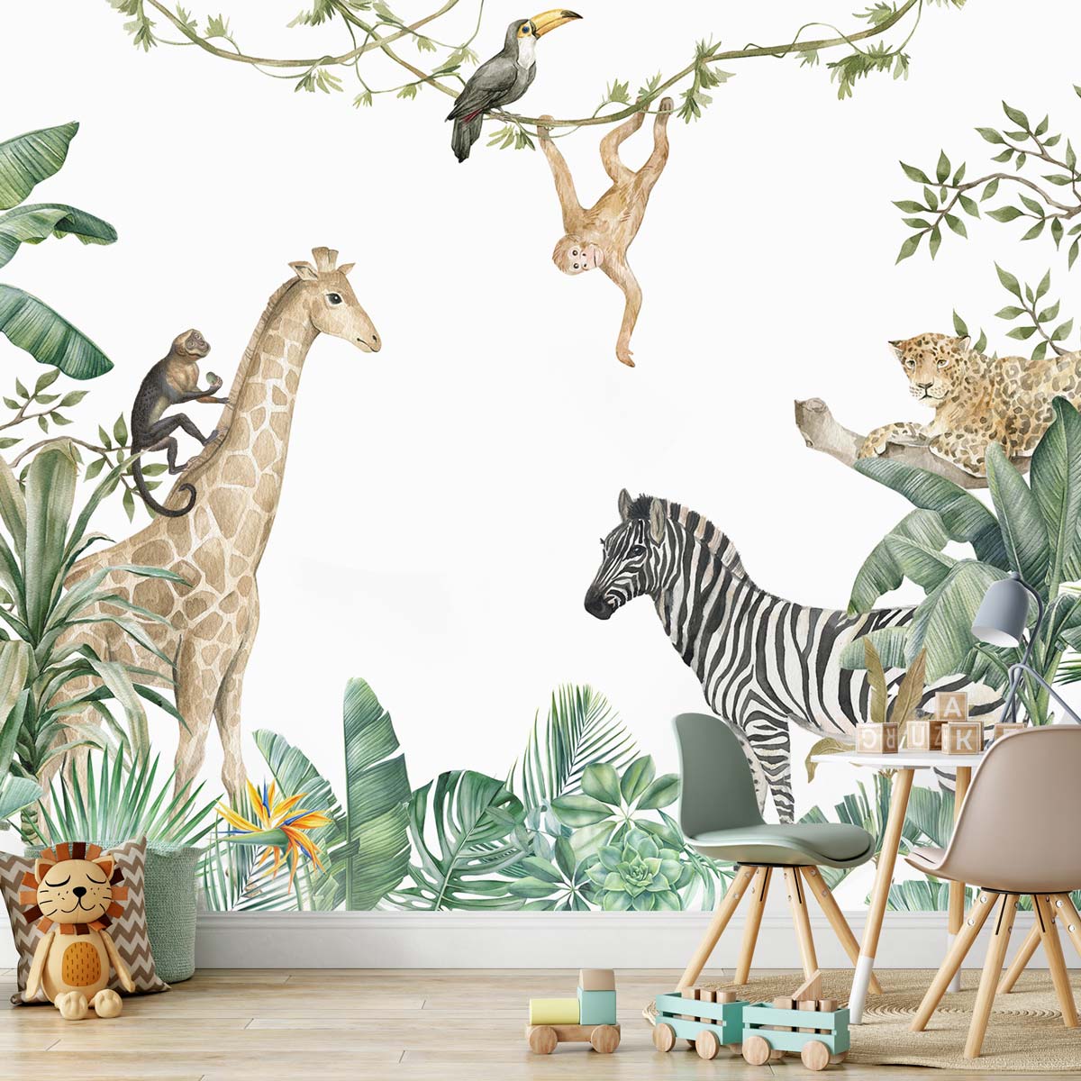 Papier Peint Jungle Enfant