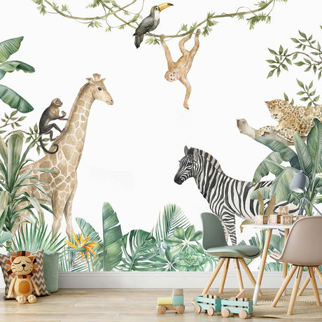 Papier Peint Jungle Enfant