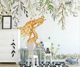 Papier peint jungle chambre enfant