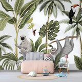 Papier peint animaux jungle enfant