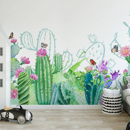 Papier peint chambre enfant jungle