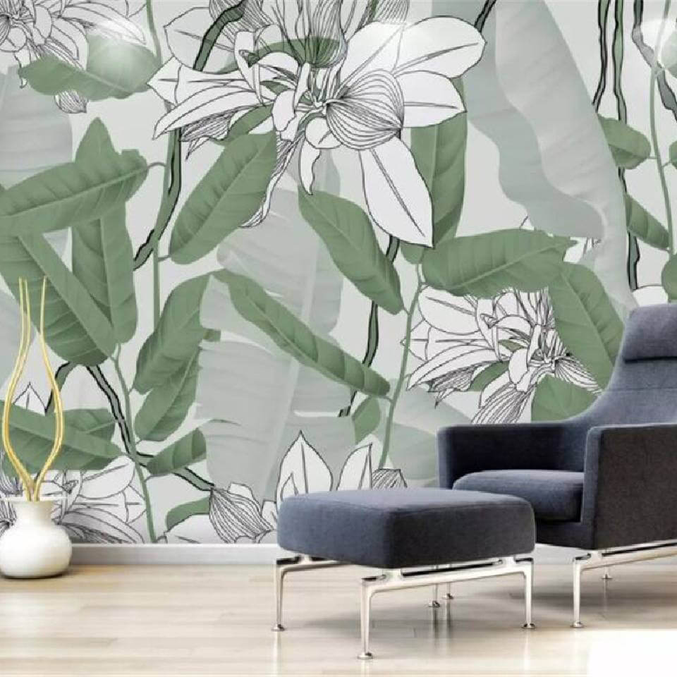 Papier peint jungle design