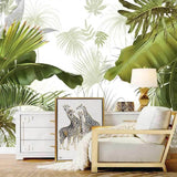 Motif jungle vibrant et réaliste