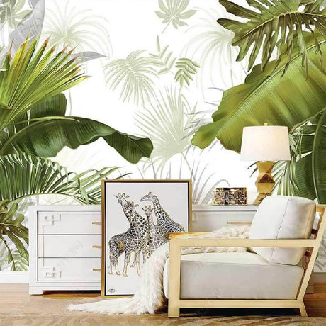 Motif jungle vibrant et réaliste