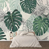 Papier peint jungle tendance