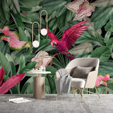 Papier peint tropical perroquet