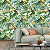 Papier Peint Tropical Toucans