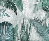 Papier peint jungle graphique